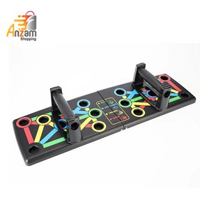MULTIFUNCTIONAL PUSH UP RACK BOARD SYSTEM MEN WOMEN EXERCISE WORKOUT (1 Pc)