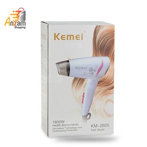 Kemei KM - 2605 Hair Dryer (1600W) (1 Pc)